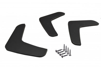 Diffusor Heck Ansatz für Heckschürze für v.1 Mercedes C W204 AMG-Line (FACELIFT)