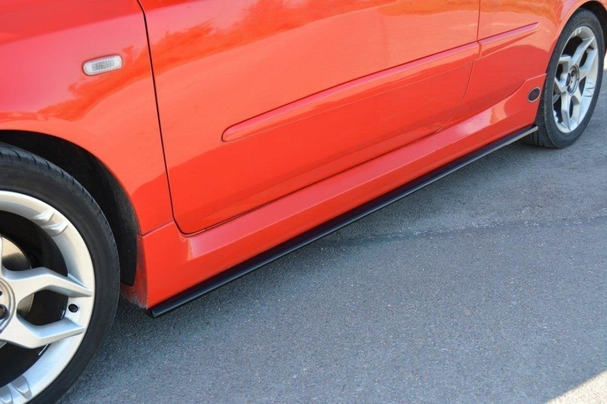 Seitenschweller Ansatz für FIAT STILO Schumacher ED Carbon Look