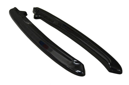 Heck Ansatz Flaps Diffusor für Lexus IS Mk3 Facelift T schwarz matt