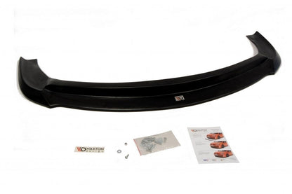 Front Ansatz für PORSCHE 911 Carrera 997.2 Facelift schwarz Hochglanz