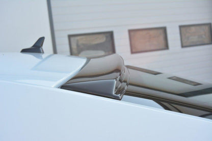 Heckscheiben Spoiler für SKODA SUPERB III schwarz matt