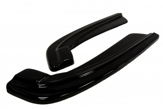 Heck Ansatz Flaps Diffusor für BMW 5er F11 M Paket (mit zwei Einzel Endstücken) Carbon Look