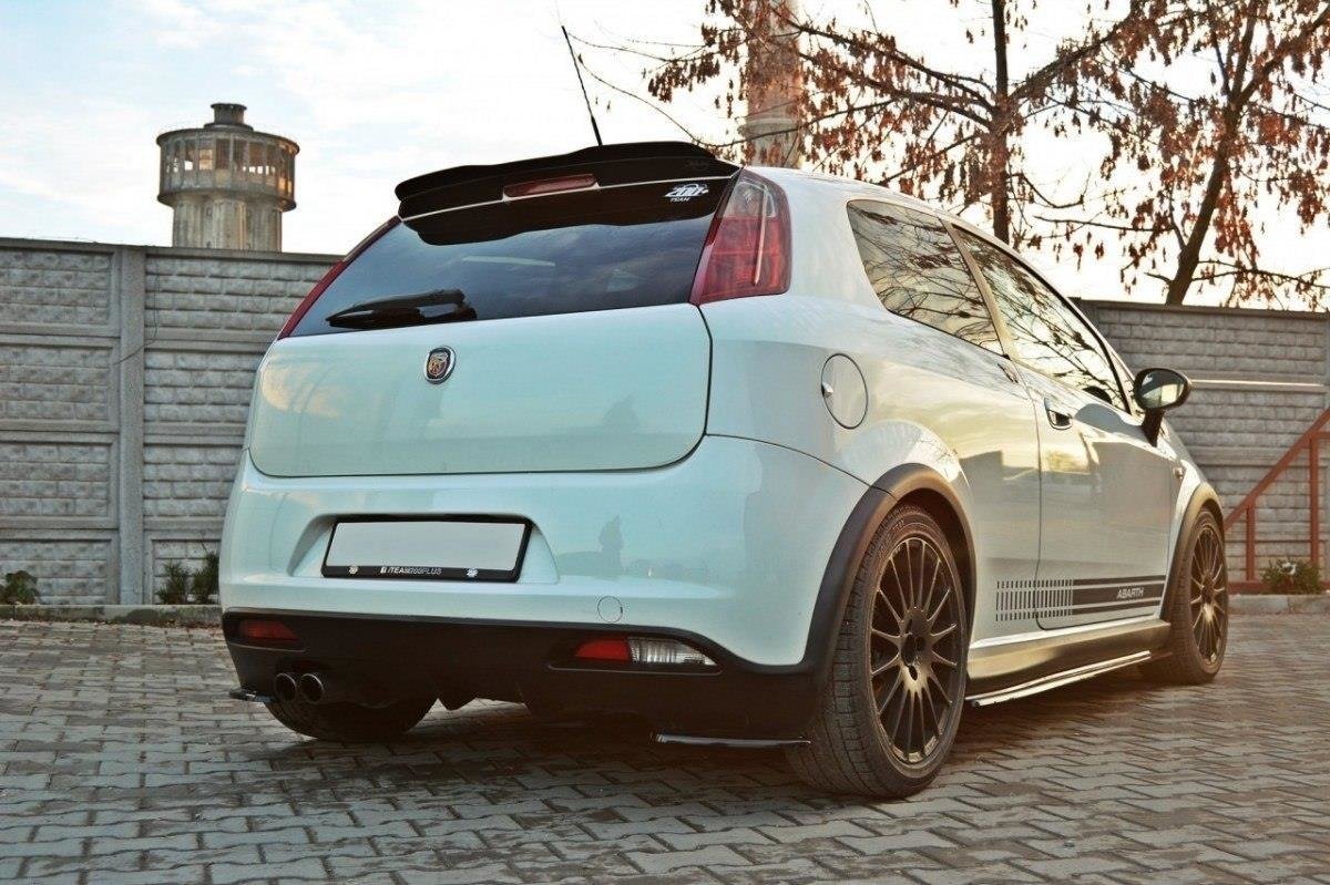 Spoiler CAP für FIAT GRANDE PUNTO ABARTH Carbon Look