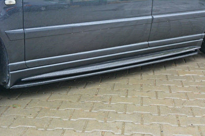 Seitenschweller Ansatz für AUDI S4 B5 Carbon Look