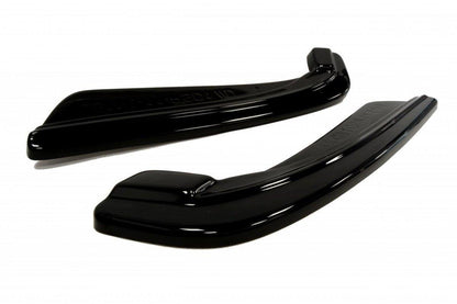 Heck Ansatz Flaps Diffusor für BMW 5er F11 M Paket (mit zwei Einzel Endstücken) Carbon Look