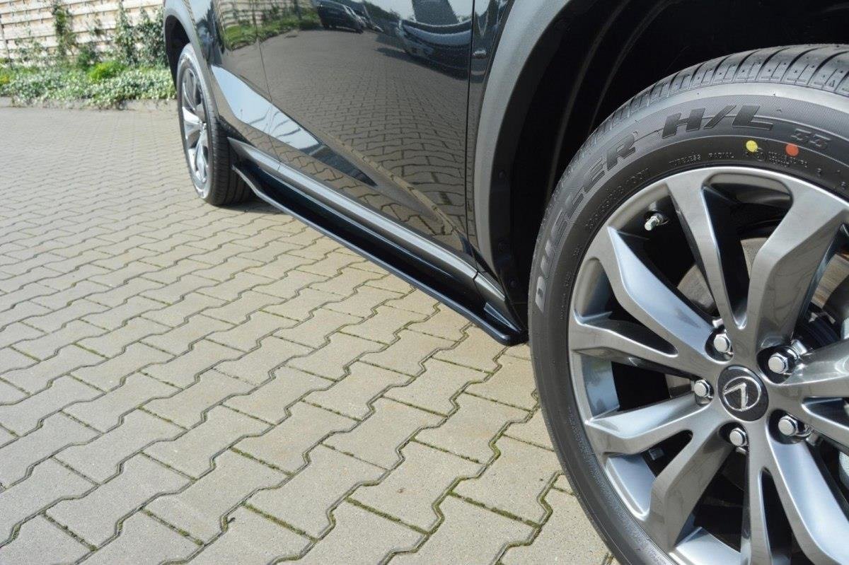 Seitenschweller Ansatz für Lexus NX Preface/Facelift schwarz matt