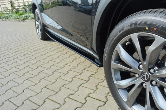Seitenschweller Ansatz für Lexus NX Preface/Facelift schwarz matt