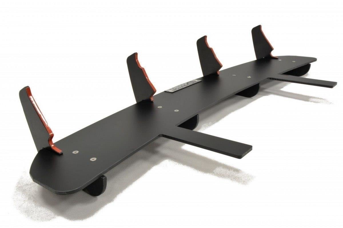 Diffusor Heck Ansatz für Heckschürze für MERCEDES CLS C218 AMG LINE