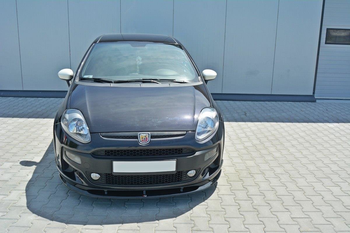 Front Ansatz für Fiat Punto Evo Abarth Carbon Look