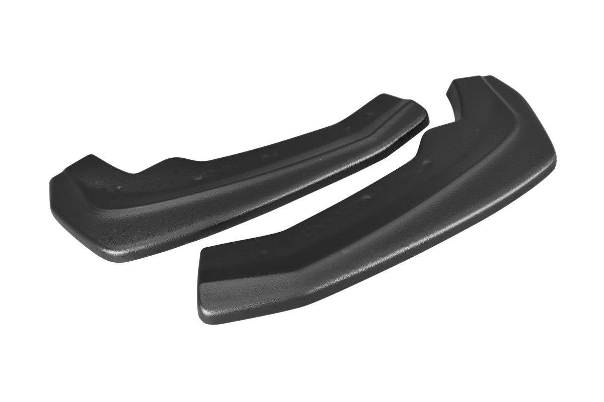 Heck Ansatz Flaps Diffusor für Alfa Romeo Stelvio schwarz Hochglanz