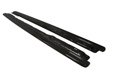 Seitenschweller Ansatz für Audi S4 / A4 S-Line B9 Carbon Look