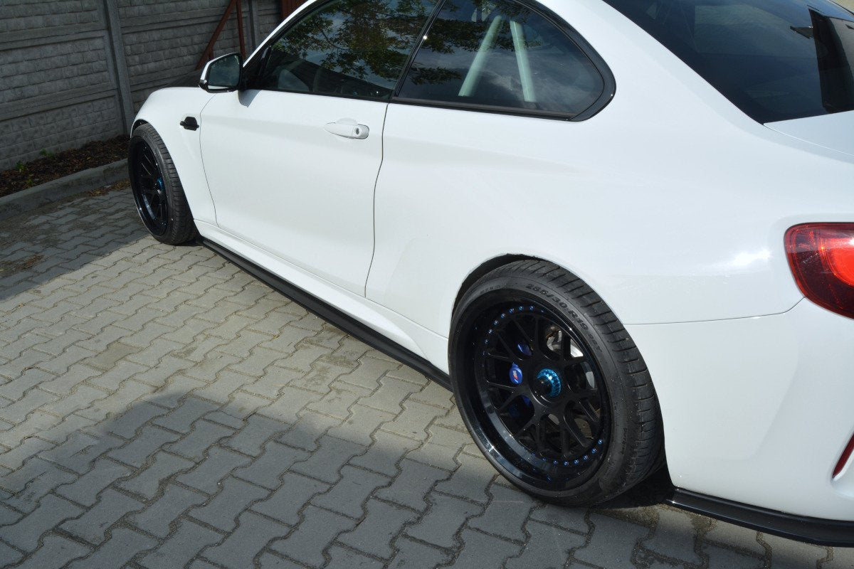 Seitenschweller Ansatz für BMW M2 F87 COUPÉ Carbon Look