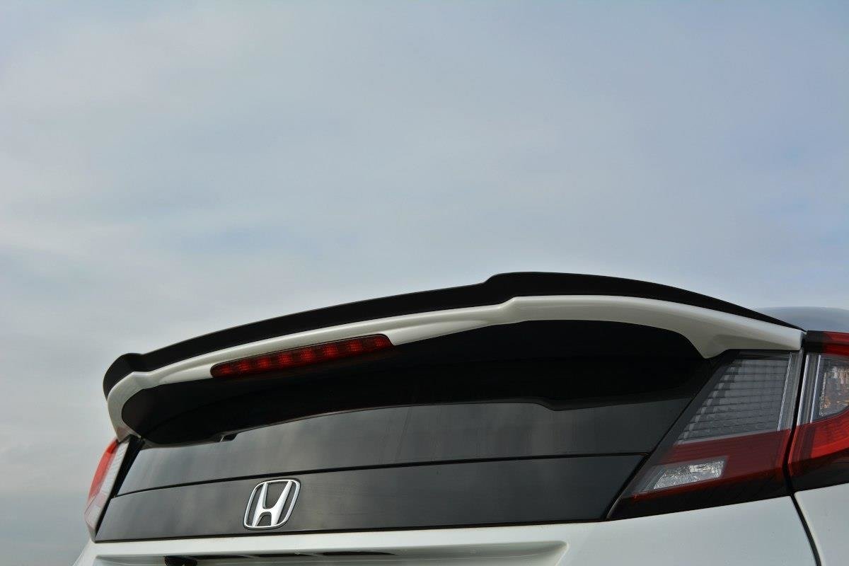 Spoiler CAP für Honda Civic Mk9 Facelift Carbon Look