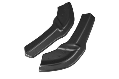 Heck Ansatz Flaps Diffusor für Mercedes A W176 AMG Facelift schwarz matt