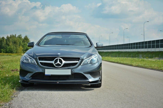 Front Ansatz V.1 für Mercedes E W212 schwarz matt