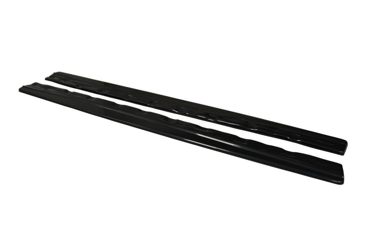 Seitenschweller Ansatz für Honda Civic Mk9 Facelift schwarz Hochglanz