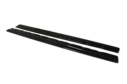Seitenschweller Ansatz für Honda Civic Mk9 Facelift schwarz Hochglanz