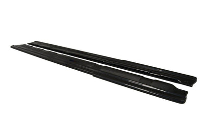 Seitenschweller Ansatz für Renault Laguna mk 3 Coupe Carbon Look