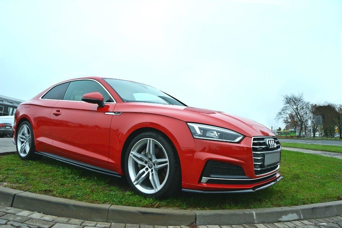 Front Ansatz V.2 für Audi A5 F5 S-Line Carbon Look