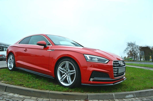 Front Ansatz V.2 für Audi A5 F5 S-Line Carbon Look