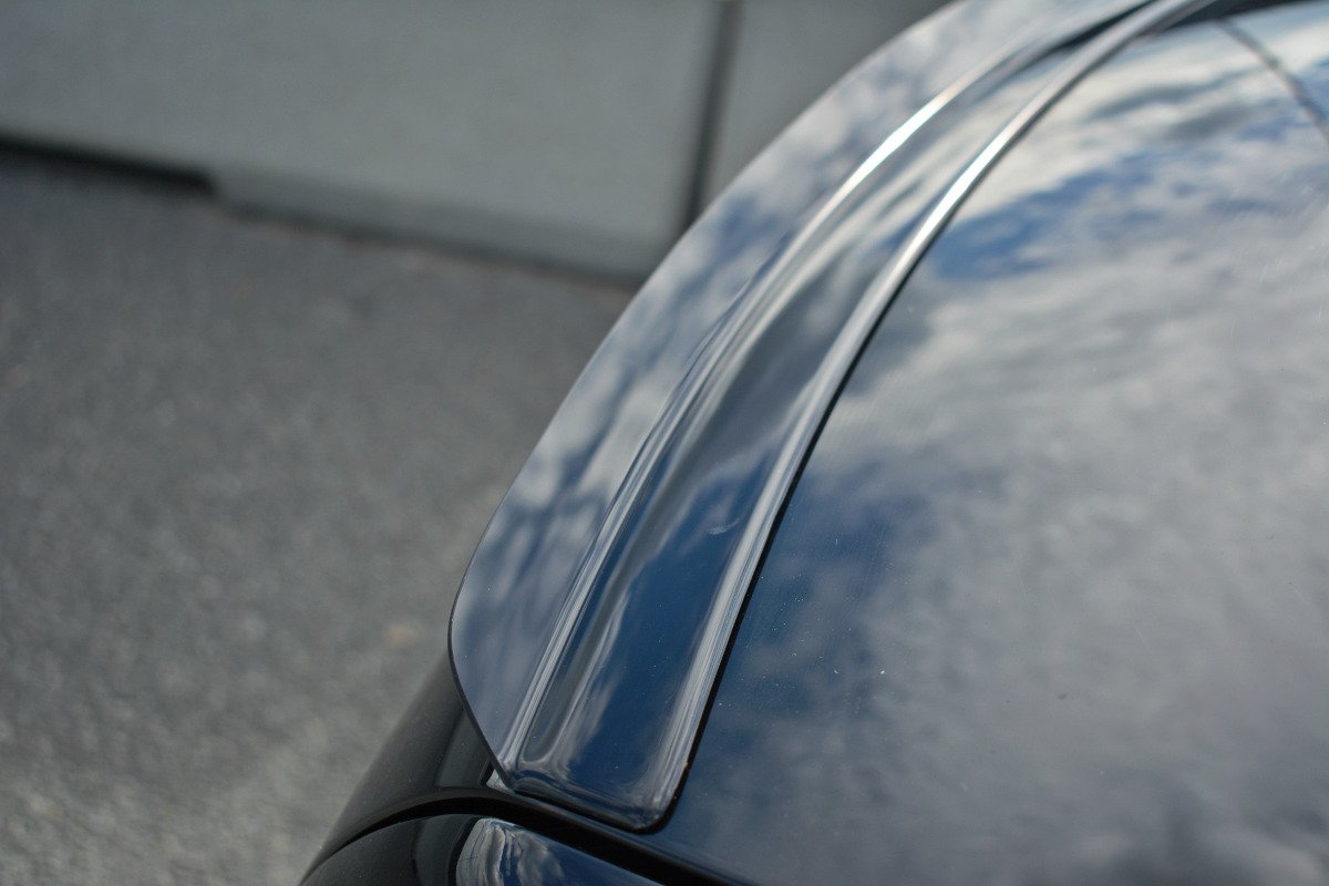 Spoiler CAP für BENTLEY CONTINENTAL GT schwarz Hochglanz