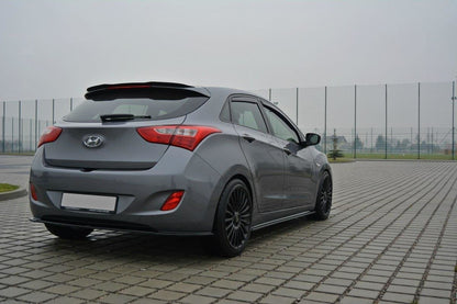 Seitenschweller Ansatz für Hyundai i30 mk.2 schwarz matt