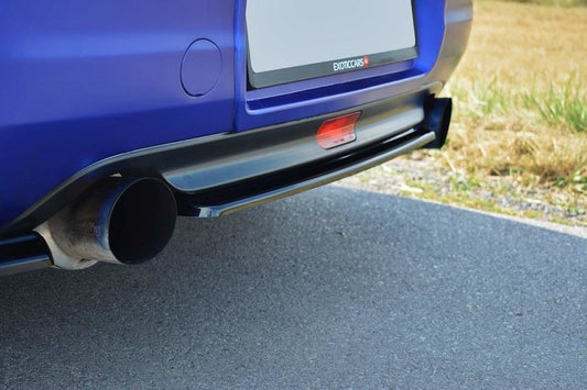 Mittlerer Diffusor Heck Ansatz für HONDA S2000 Carbon Look
