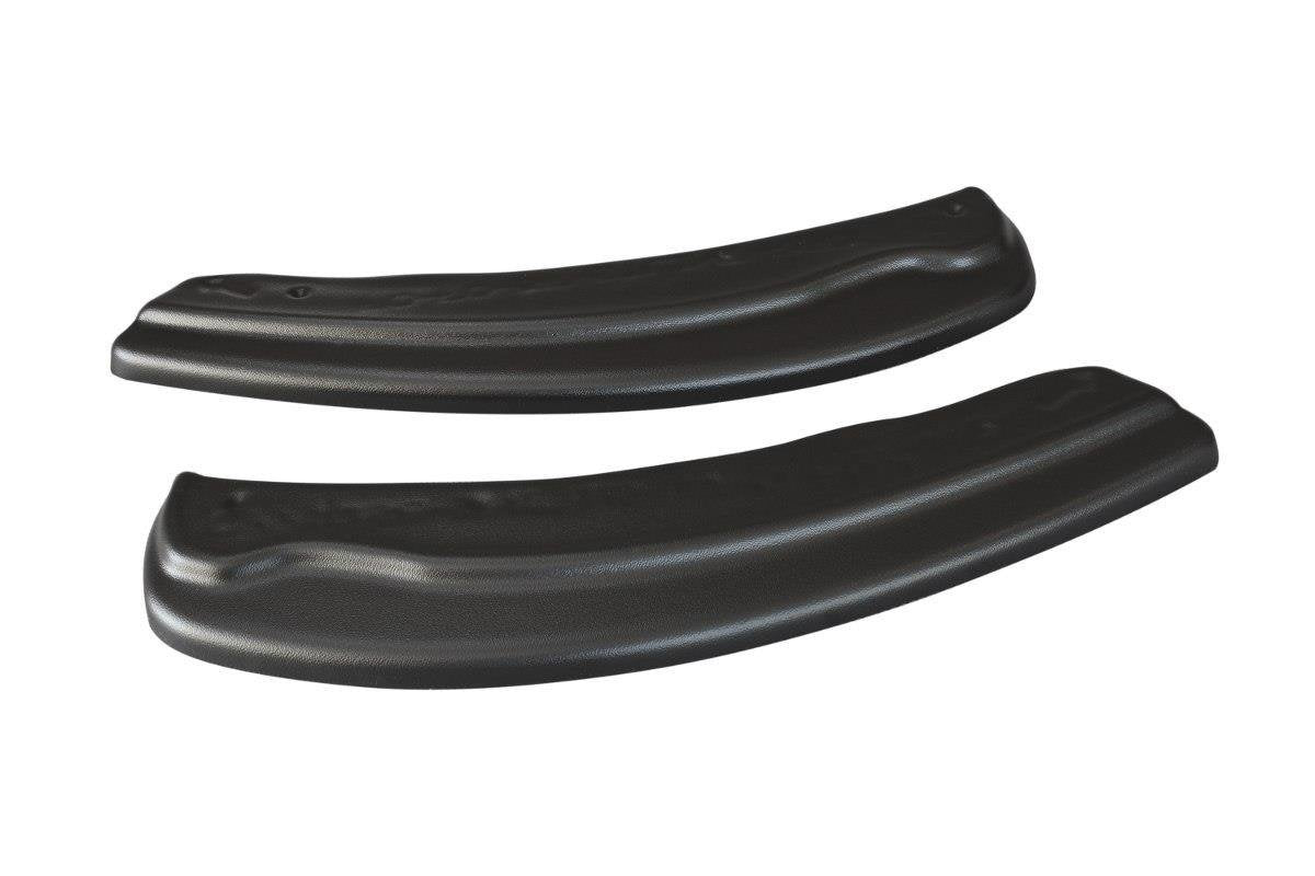 Heck Ansatz Flaps Diffusor für Ford Focus ST-Line Mk3 FL schwarz matt