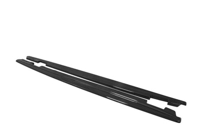 Seitenschweller Ansatz für BMW M6 E63 schwarz Hochglanz