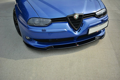 Front Ansatz V.1 für ALFA ROMEO 156 GTA  schwarz matt