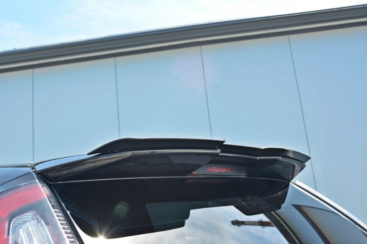 Spoiler CAP für Fiat Punto Evo Abarth Carbon Look