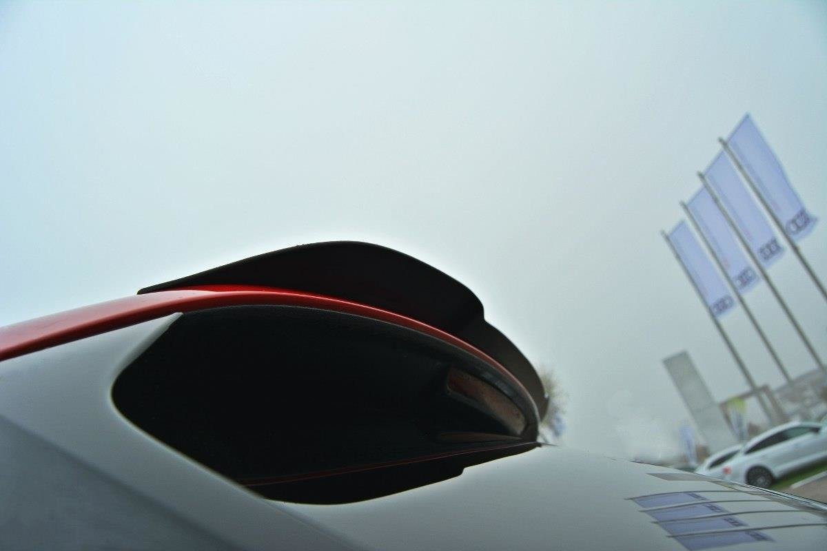 Spoiler CAP für Audi S4 / A4 S-Line B9 Avant schwarz matt