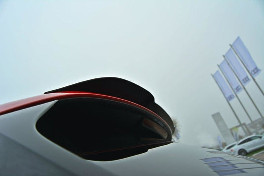Spoiler CAP für Audi S4 / A4 S-Line B9 Avant schwarz matt