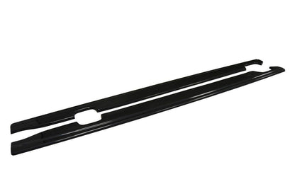 Seitenschweller Ansatz für Audi A6 C7 S-line/ S6 C7 Facelift Carbon Look