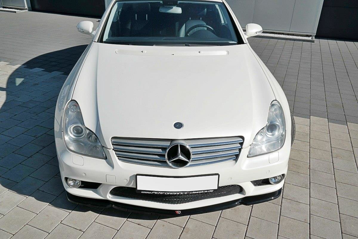 Front Ansatz V.1 für Mercedes CLS C219 55AMG schwarz matt