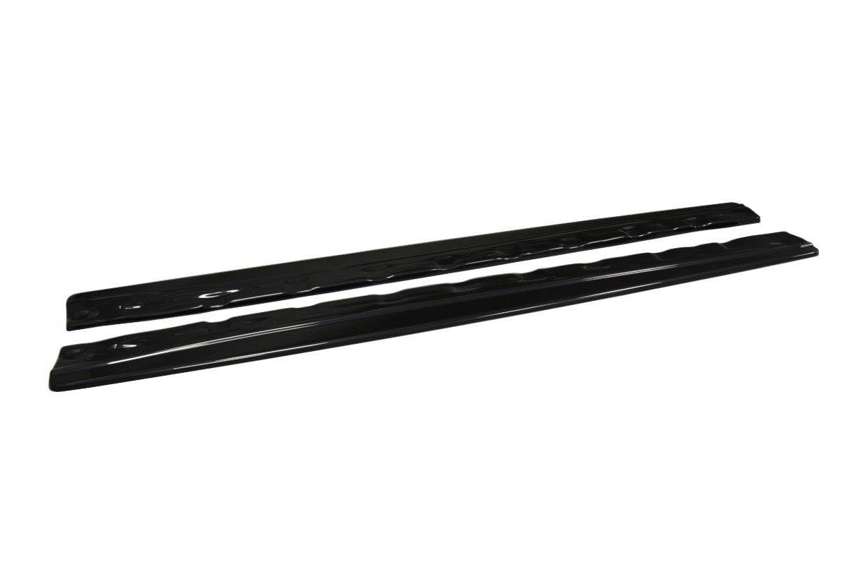 Seitenschweller Ansatz für Honda Civic Mk9 Facelift schwarz Hochglanz