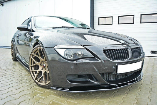 Front Ansatz V.2 für BMW M6 E63 schwarz matt