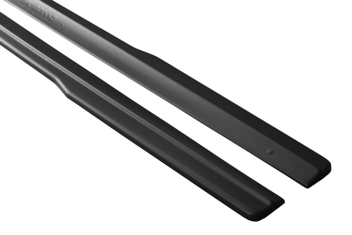 Seitenschweller Ansatz für Audi TT S / TT S-Line 8J  schwarz matt