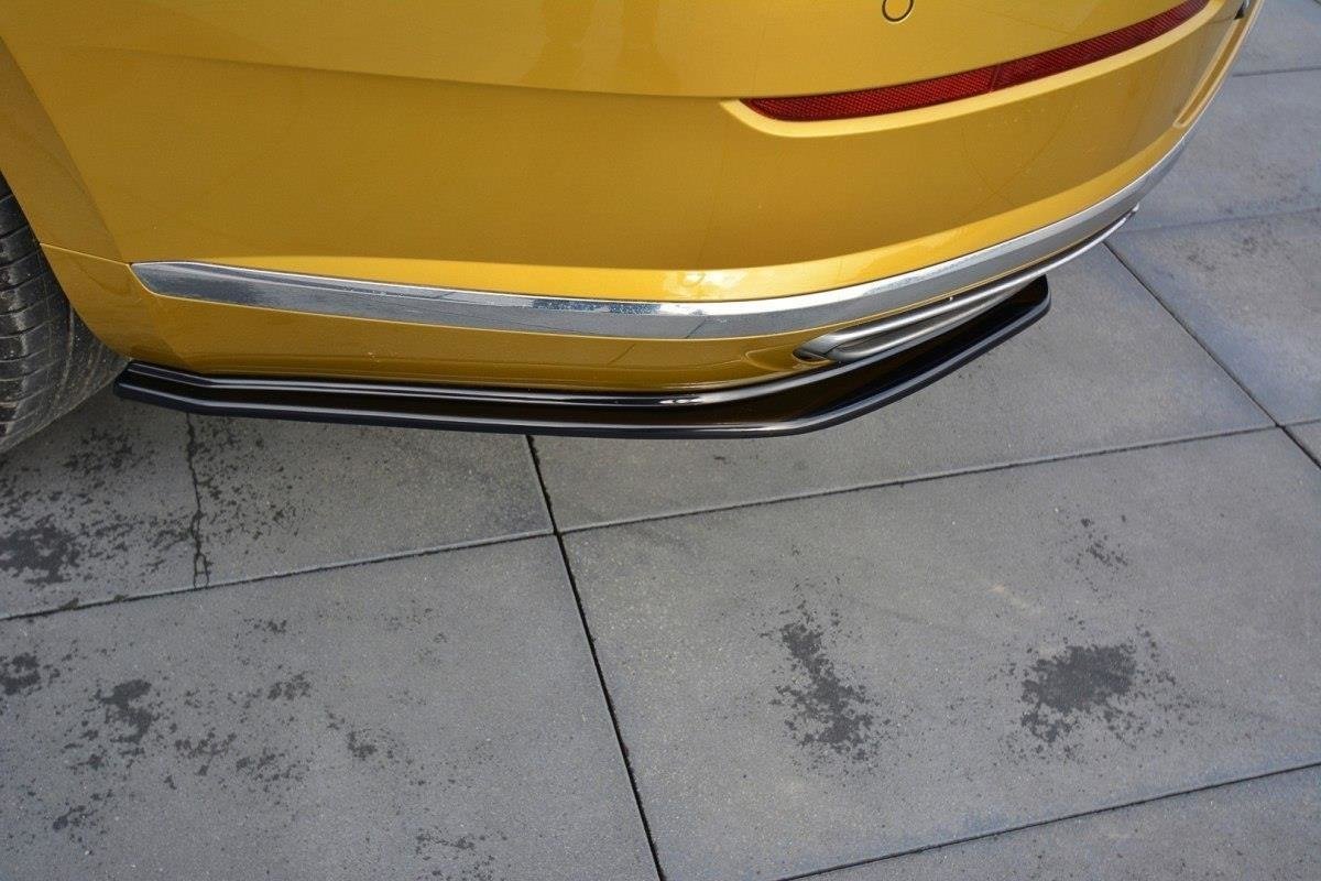 Heck Ansatz Flaps Diffusor für VW ARTEON schwarz Hochglanz
