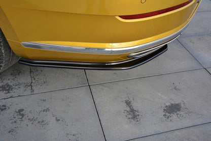 Heck Ansatz Flaps Diffusor für VW ARTEON schwarz Hochglanz