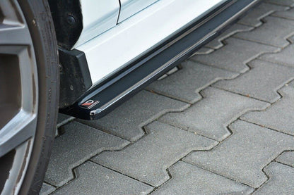 Seitenschweller Ansatz für V.1 für Ford Fiesta Mk8 ST / ST-Line Carbon Look