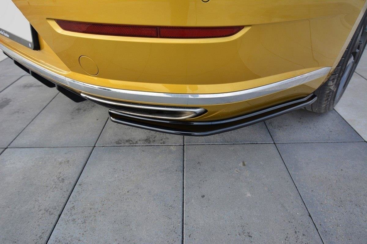 Heck Ansatz Flaps Diffusor für VW ARTEON schwarz Hochglanz