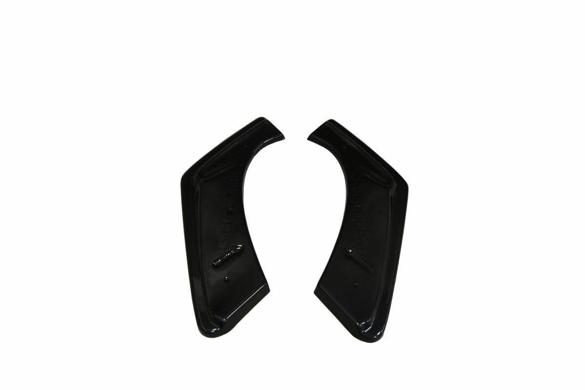 Heck Ansatz Flaps Diffusor für Honda Civic Mk9 Facelift Carbon Look