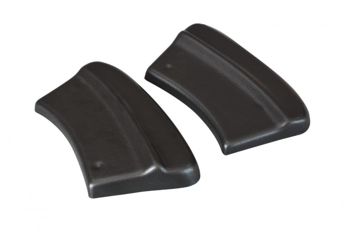 Heck Ansatz Flaps Diffusor V.1 für Ford Fiesta Mk8 ST-Line Carbon Look