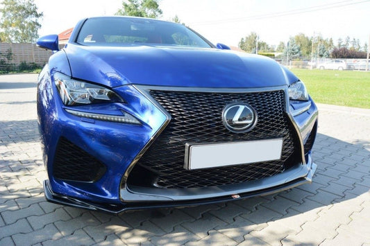 Front Ansatz V.1 für Lexus RC F schwarz matt