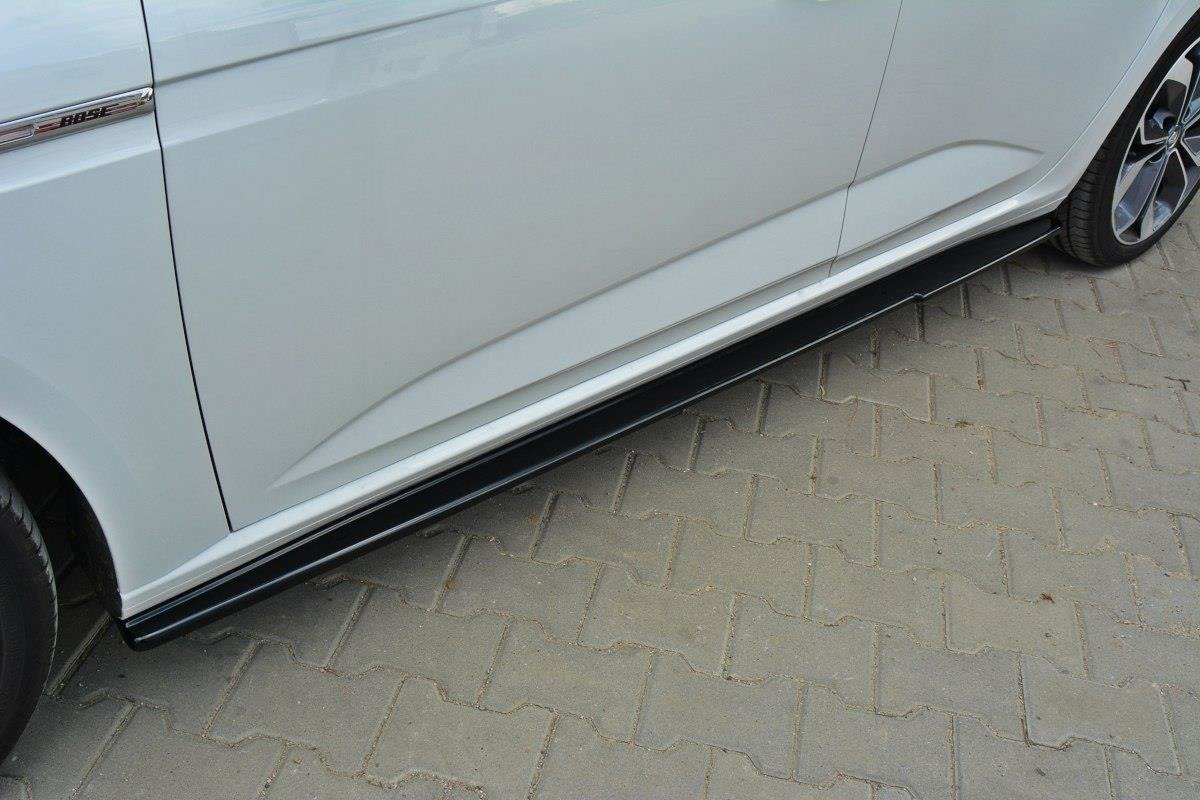 Seitenschweller Ansatz für Renault Megane Mk4 Hatchback Carbon Look