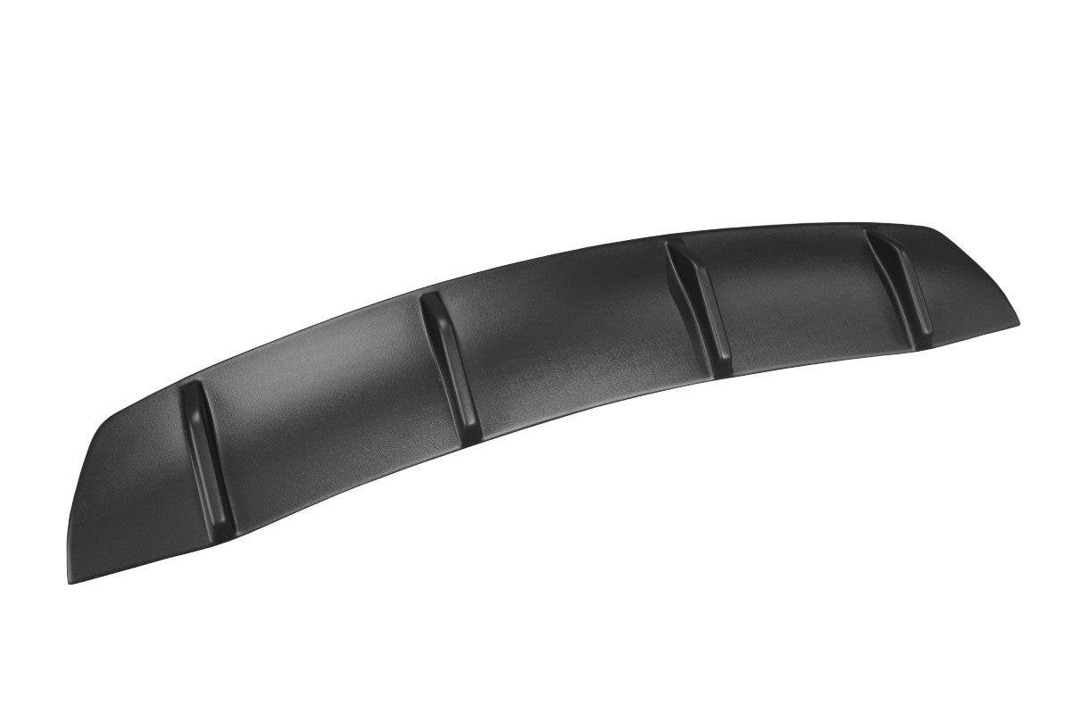 Diffusor Heck Ansatz für Audi A7 Mk1 S-Line schwarz Hochglanz