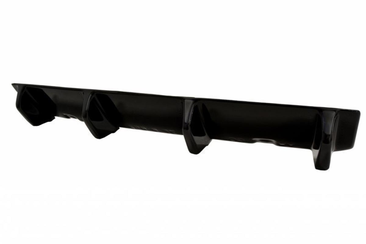 Mittlerer Diffusor Heck Ansatz für VW GOLF 7 R Facelift Carbon Look