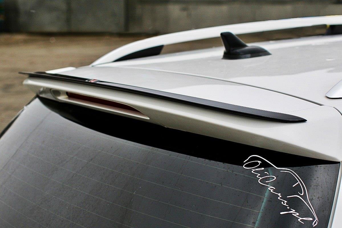 Spoiler CAP für Vw Passat B7 R-Line Variant schwarz Hochglanz