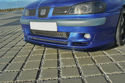 Front Ansatz V.1 für SEAT IBIZA MK2 FACELIFT CUPRA schwarz matt